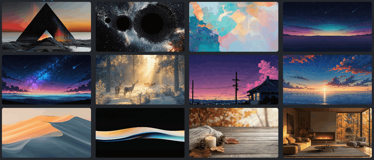 Moewalls wallpapers displayed on multiple devices